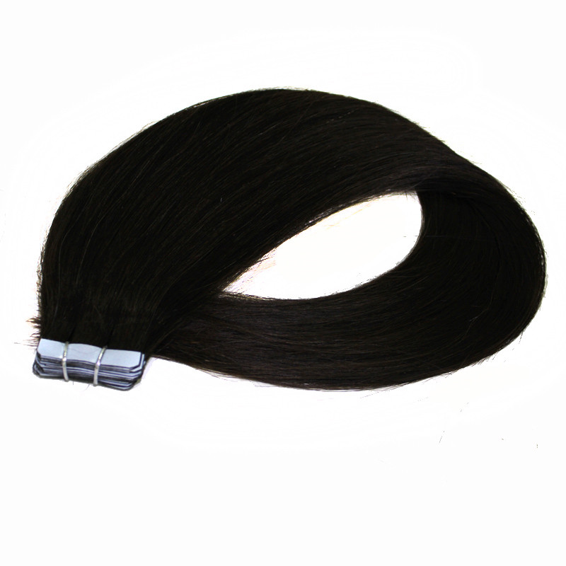 straight tape in hair extensions