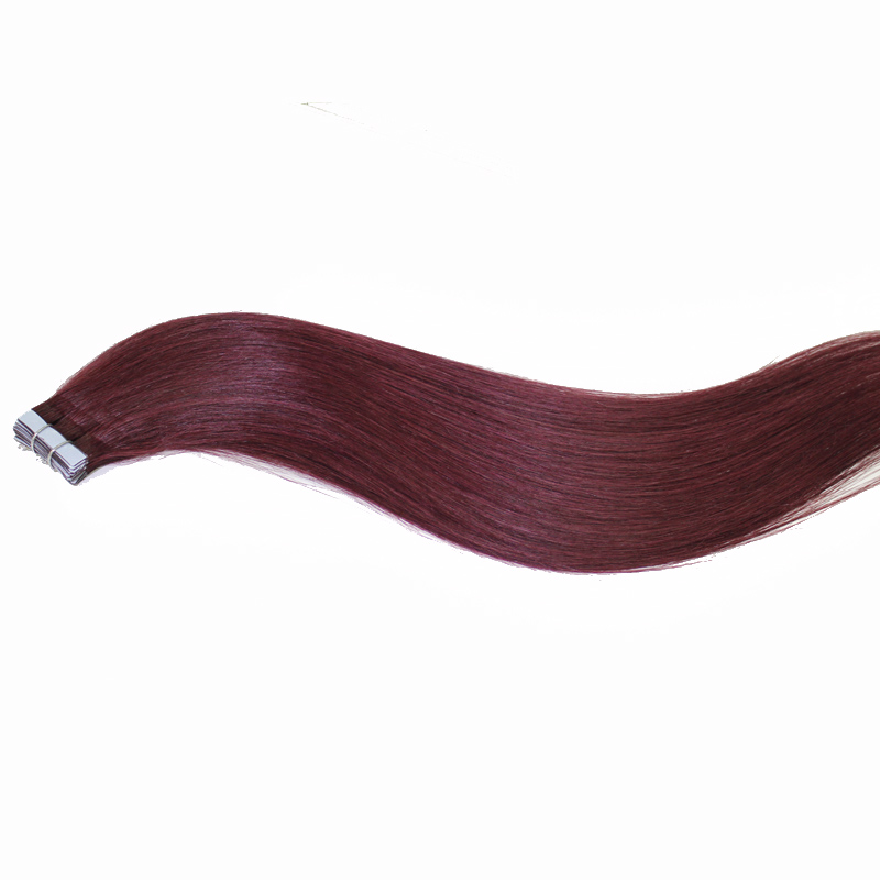 straight tape in hair extensions