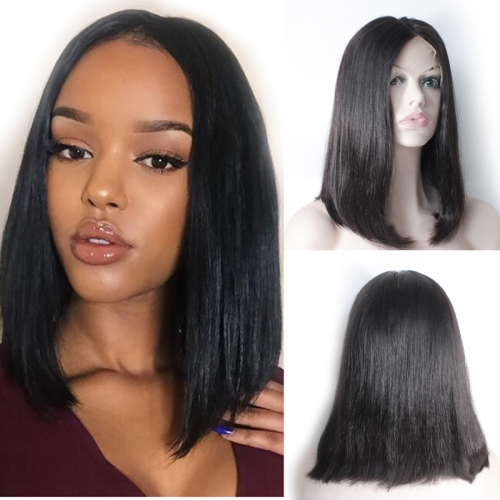 Transparent Lace Straight Bob Wig Human Hair Brazilian virgin human hair Pre Plucked HD Lace Closure Wigs 13X6 Lace Front Wigs Bob Wig