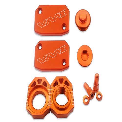 CNC Bling Kits Compatible with KTM SX250 SXF450 EXC500 2014-ON 6PCS Orange