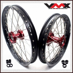 VMX 19/16 Kid's Big Spoke Wheel Rim Set Fit CRF150R 2007-2024  Red