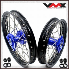 VMX 14/12 Kid's Motorcycle Wheels Fit YAMAHA YZ65  2019-2024  Blue