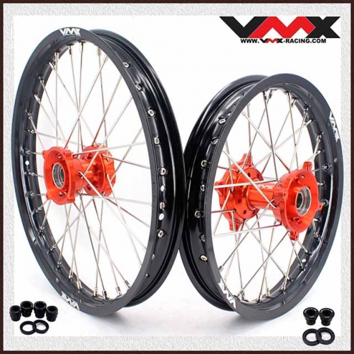 VMX 19/16 Kid's Big Wheel Rim Compatible with KTM SX 85 Orange Hub 2003-2020