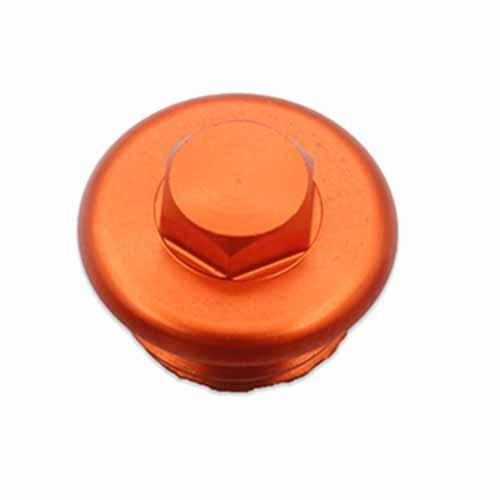 CNC Engine Crankcase Decoration Plug Compatible with KTM 125-530 ENDURO/R Orange