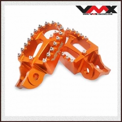 VMX Footpegs, Footrest Compatible with KTM XC/XCF/SX/SXF/EXC/EXCF 2017-2022 Orange