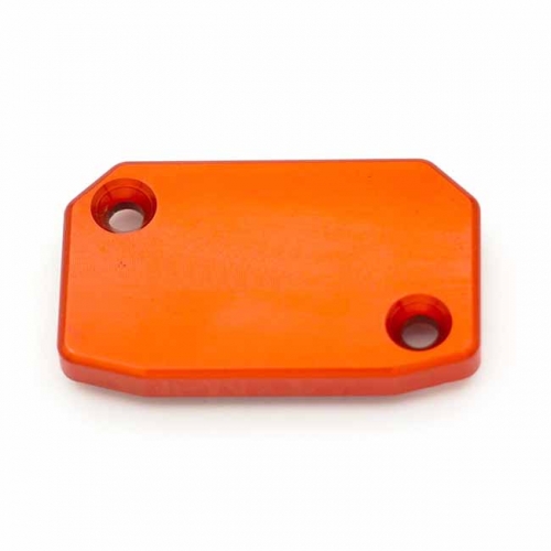 CNC Aluminium Front Brake Reservoir Cover Compatible with KTM SX EXC XCW 250 350 2000-2013 Orange