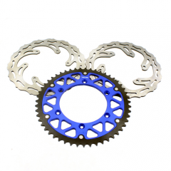 YZF WRF Blue Sprocket 270MM Front Rotor,  245MM Rear Disc Fit YAMAHA