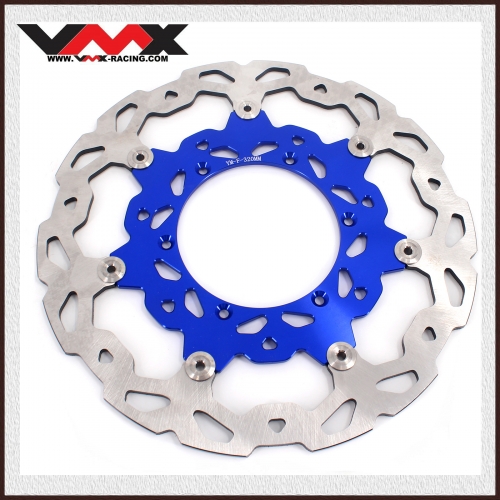 320MM Oversize Front Brake Disc Rotor Fit YAMAHA Blue YZF WRF