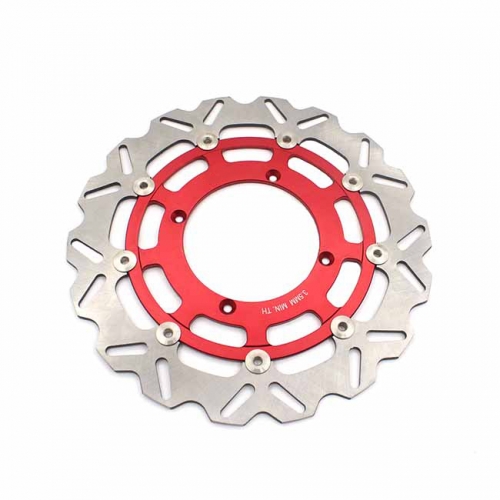 320MM Red Oversize Floating Disc Rotors Fit SUZUKI RMZ