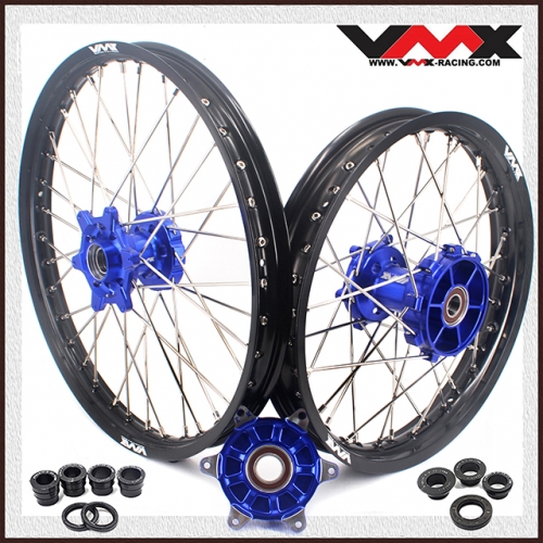 VMX 21/18 Enduro Cush Drive Wheel Rim Compatible with KTM690  SMC ENDURO R Blue Hub