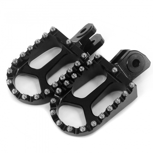 VMX Foot Pegs Pedal Aluminum Black Compatible with  Surron Light Bee