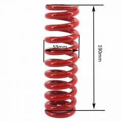 550LBS Aluminum Rear Shock Suspension Spring Red Compatible with  Surron Light Bee X
