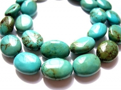 12x16mm 5strands turquoise semi precious oval egg green blue jewelry bead