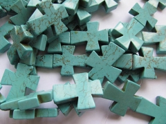 bulk 40x50mm full strand ,turquoise semi precious crosses egg white turquoie blue black mixed jewelr