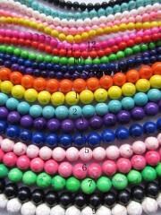 5strands 3 4 6 8 10 12 14 16mm high quality turquoise gergous round ball purple assortment jewelry b