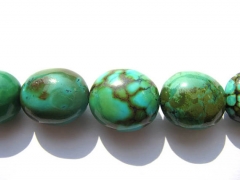 high quality turquoise beads nuggets barrel tibetant jewelry beads 12-16mm--2strands 16inch/L