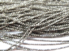 wholeasle bulk 2 3 4 6 8 10 12mm 10strands genuine pyrite beads teeny iron gold round ball & faceted