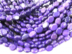 wholesale LOT 8x10mm turquoise beads oval egg purple violet assortment jewelry beads --10strands 16i