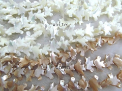 high quality bulk 5strands 13x18mm ,MOP shell mother of pearl bird animals brown white mixed jewelry