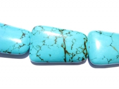 bulk high quality turquoise beads T shape jewelry bead 20x30mm--5strands 70pcs