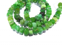 2strands 5x8mm natural chrysoprase gemstone Australia jade green heishi rondelle abacus faceted loos