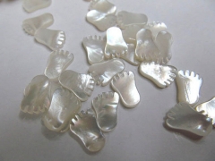 14pcs 8x12mm high quality MOP shell mother of pearl foot feet cabochons beads