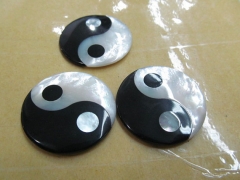 12mm 24pcs ,natural MOP shell mother of pearl YIN-YANG clove roundel coin oval clove cross hand eye 