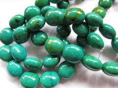 high quality turquoise semi precious nuggets freeform barrel tibetant jewelry beads 12-30mm--2strand