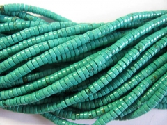 bulk 2x4mm 10strands turquoise beads rondelle abacus green blue mixed jewelry beads