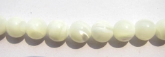 2strands 3-10mm genuine MOP shell round high quality mother of pearl ball white jewelry bead