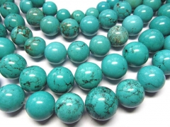 high quality 14mm16inch turquoise beads round ball green pink hot red blue oranger black mixed jewel