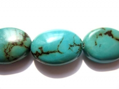 12x16mm 5strands turquoise beads oval egg green blue jewelry bead