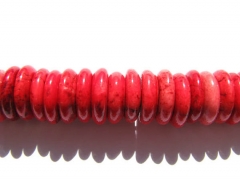 wholeasale 5strands 8 10 12mm turquoise stone hot red jewelry beads