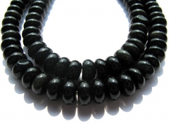 high quality LOT genuine rainbow obsidian rondelle abacus jewelry beads 5x10mm--5strands16"/per