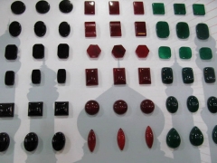 Cabochon Beads 4-30mm 100pcs agate onyx carnerial for making jewelry oval round square hexagon oval 
