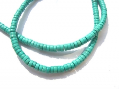wholesale bulk turquoise stone green jewelry beads 4x6mm--5strands 16inch/per strand