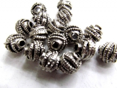 high quality lot 10mm 100pcs vitiage Bail filigree finding metal round ball charm earring jewelry fi