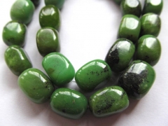 2strands 10-16mm genuine chrysoprase beads nuggets freeform green olive jewelry be