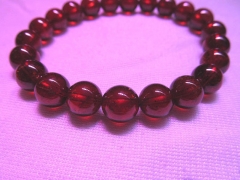 genuine garnet rhodolite beads 6-7mm 30pcs ,high quality round ball brown red jewelry beads bracelet