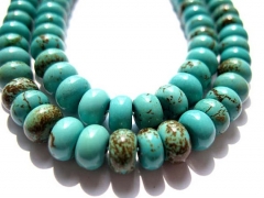 high quality bulk turquoise stone green jewelry beads 4x7mm--5strands 16inch/per strand