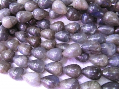 genuine Gray Blue Sheen labradorite beads drop onion pear smooth faceted beads wholesale 10-20mm full strand