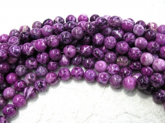 8mm 5strands 16inch,high quality round ball purple pink jasper gemstone jewelry beads