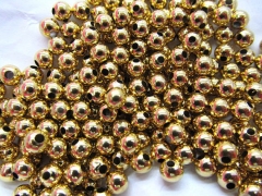 wholesale 100pcs 6x8mm smooth rice egg Spacer Beads gold jewelry beads