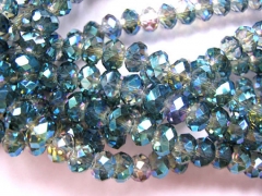 2x3 3x4 4x6 5x8mm 2strands wholesale crystal like charm craft bead rondelle abacus faceted mystic AB