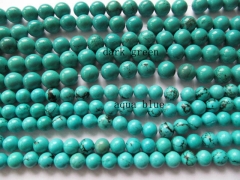 5strands 2-10mm turquoise beads round ball jewelry beads