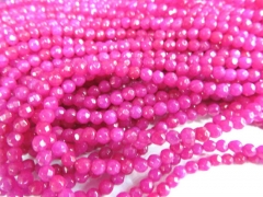 free ship-- 4mm 10strands Agate multicolor bead faceted round ball cherry jewelry beads