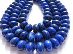 wholesale lapis lazuli charm beads rondelle abacus blue jewelry bead 6x12mm ---2strands 16"/per