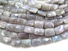 2strands 8x12-13x18mm labradorite stone   genuine labradorite beads rectangle faceted blue jewelry beads