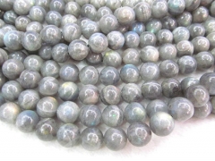 3 -12mm 16inch high qaulity genuine labradorite beads round ball shiney blue jewelry beads