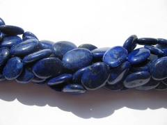 wholesale bulk lapis lazuli charm beads oval egg blue gold jewelry bead 10x14mm--4strands 16"/per